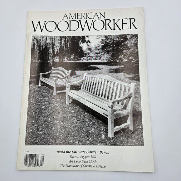 American Woodworker Magazine Lot December 1990 February April June December 1991 - Picture 6 of 14